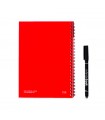 INFINITEBOOK PLAIN A5 Infinitebook con tapa flexible y 15 paginas de pizarra blanca lisas