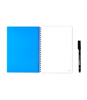INFINITEBOOK PLAIN A5 Infinitebook con tapa flexible y 15 paginas de pizarra blanca lisas
