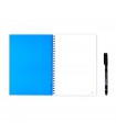 INFINITEBOOK PLAIN A5 Infinitebook con tapa flexible y 15 paginas de pizarra blanca lisas