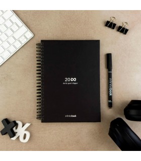 STARTER KIT INFINITE PLANNER A5 El set incluye un Diario permanente un kit de limpieza un marcador y un portamarcadores