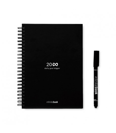 STARTER KIT INFINITE PLANNER A5 El set incluye un Diario permanente un kit de limpieza un marcador y un portamarcadores