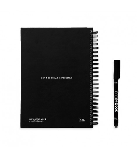 STARTER KIT INFINITE PLANNER A5 El set incluye un Diario permanente un kit de limpieza un marcador y un portamarcadores