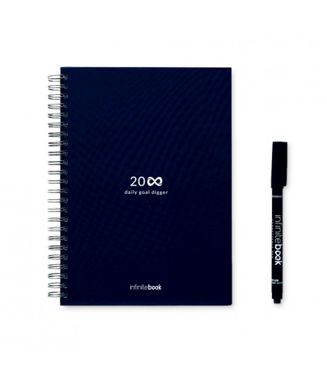 STARTER KIT INFINITE PLANNER A5 El set incluye un Diario permanente un kit de limpieza un marcador y un portamarcadores