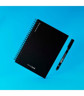 STARTER KIT INFINITEBOOK A5 El set incluye un Infinitebook un kit de limpieza un marcador y un portamarcadores