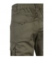 VL LUGH Pantalon elastico multibolsillos 240g m en algodon 46 EME 38 y poliester 16