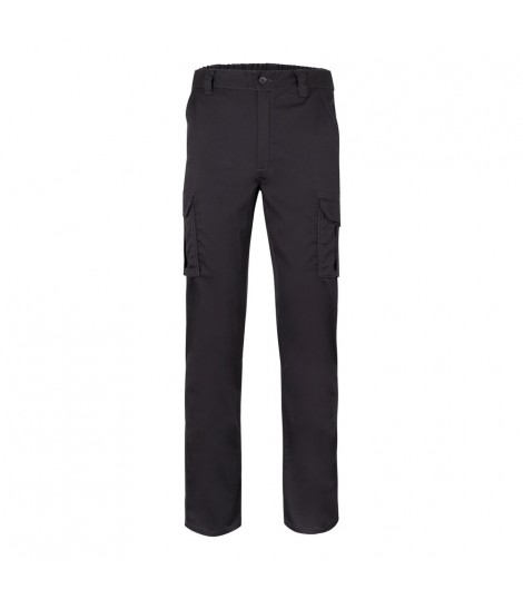 VL LUGH Pantalon elastico multibolsillos 240g m en algodon 46 EME 38 y poliester 16