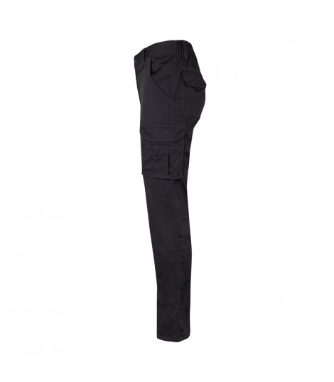 VL LUGH Pantalon elastico multibolsillos 240g m en algodon 46 EME 38 y poliester 16