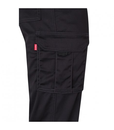 VL LUGH Pantalon elastico multibolsillos 240g m en algodon 46 EME 38 y poliester 16