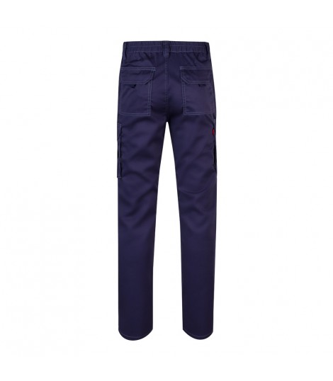 VL LUGH Pantalon elastico multibolsillos 240g m en algodon 46 EME 38 y poliester 16