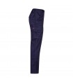 VL LUGH Pantalon elastico multibolsillos 240g m en algodon 46 EME 38 y poliester 16