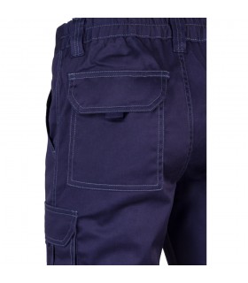 VL LUGH Pantalon elastico multibolsillos 240g m en algodon 46 EME 38 y poliester 16