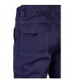 VL LUGH Pantalon elastico multibolsillos 240g m en algodon 46 EME 38 y poliester 16