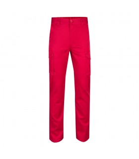 VL LUGH Pantalon elastico multibolsillos 240g m en algodon 46 EME 38 y poliester 16