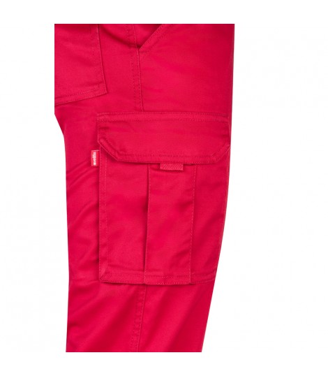 VL LUGH Pantalon elastico multibolsillos 240g m en algodon 46 EME 38 y poliester 16