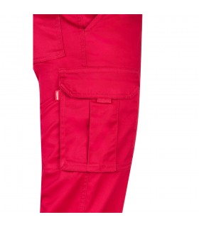 VL LUGH Pantalon elastico multibolsillos 240g m en algodon 46 EME 38 y poliester 16