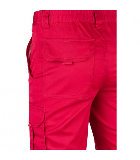 VL LUGH Pantalon elastico multibolsillos 240g m en algodon 46 EME 38 y poliester 16