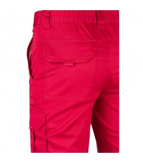 VL LUGH Pantalon elastico multibolsillos 240g m en algodon 46 EME 38 y poliester 16