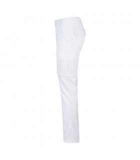 VL LUGH Pantalon elastico multibolsillos 240g m en algodon 46 EME 38 y poliester 16