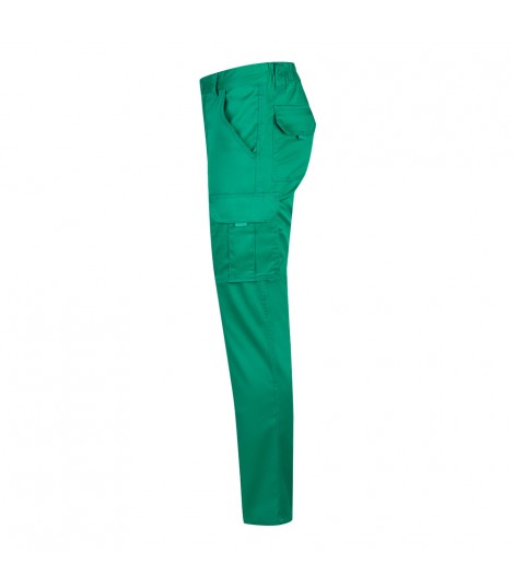 VL LUGH Pantalon elastico multibolsillos 240g m en algodon 46 EME 38 y poliester 16