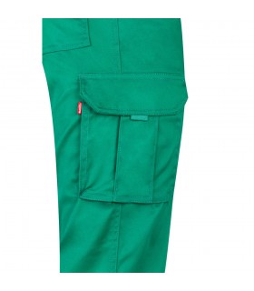 VL LUGH Pantalon elastico multibolsillos 240g m en algodon 46 EME 38 y poliester 16