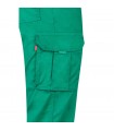 VL LUGH Pantalon elastico multibolsillos 240g m en algodon 46 EME 38 y poliester 16