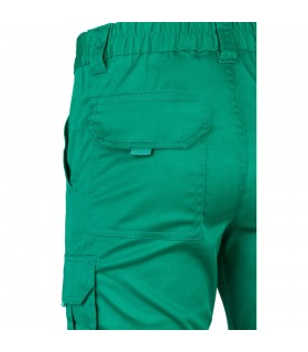 VL LUGH Pantalon elastico multibolsillos 240g m en algodon 46 EME 38 y poliester 16