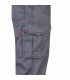 VL LUGH Pantalon elastico multibolsillos 240g m en algodon 46 EME 38 y poliester 16