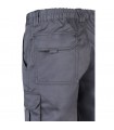 VL LUGH Pantalon elastico multibolsillos 240g m en algodon 46 EME 38 y poliester 16