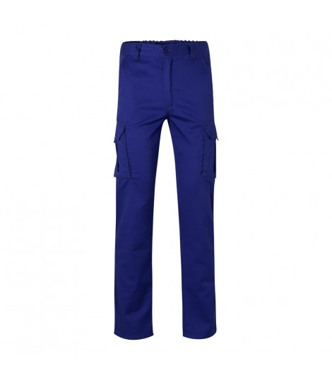 VL LUGH Pantalon elastico multibolsillos 240g m en algodon 46 EME 38 y poliester 16