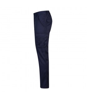 VL LUGH Pantalon elastico multibolsillos 240g m en algodon 46 EME 38 y poliester 16