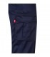 VL LUGH Pantalon elastico multibolsillos 240g m en algodon 46 EME 38 y poliester 16