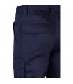 VL LUGH Pantalon elastico multibolsillos 240g m en algodon 46 EME 38 y poliester 16