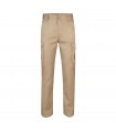 VL LUGH Pantalon elastico multibolsillos 240g m en algodon 46 EME 38 y poliester 16
