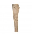 VL LUGH Pantalon elastico multibolsillos 240g m en algodon 46 EME 38 y poliester 16