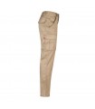 VL LUGH Pantalon elastico multibolsillos 240g m en algodon 46 EME 38 y poliester 16
