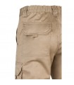 VL LUGH Pantalon elastico multibolsillos 240g m en algodon 46 EME 38 y poliester 16