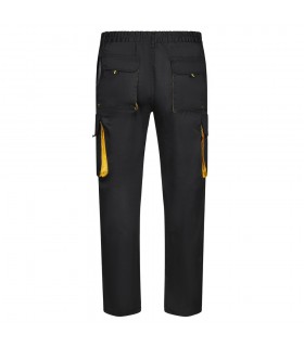 VL HYPNOS Pantalon de sarga multibolsillos bicolor 200g m en algodon 35 y poliester 65
