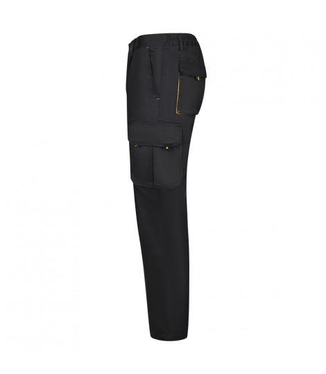 VL HYPNOS Pantalon de sarga multibolsillos bicolor 200g m en algodon 35 y poliester 65