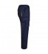 VL HYPNOS Pantalon de sarga multibolsillos bicolor 200g m en algodon 35 y poliester 65