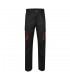 VL HYPNOS Pantalon de sarga multibolsillos bicolor 200g m en algodon 35 y poliester 65