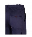 VL HYPNOS Pantalon de sarga multibolsillos bicolor 200g m en algodon 35 y poliester 65
