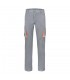 VL HYPNOS Pantalon de sarga multibolsillos bicolor 200g m en algodon 35 y poliester 65