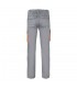 VL HYPNOS Pantalon de sarga multibolsillos bicolor 200g m en algodon 35 y poliester 65