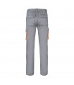 VL HYPNOS Pantalon de sarga multibolsillos bicolor 200g m en algodon 35 y poliester 65