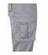 VL HYPNOS Pantalon de sarga multibolsillos bicolor 200g m en algodon 35 y poliester 65