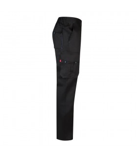 VL HYPNOS Pantalon de sarga multibolsillos bicolor 200g m en algodon 35 y poliester 65