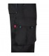 VL HYPNOS Pantalon de sarga multibolsillos bicolor 200g m en algodon 35 y poliester 65