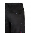 VL HYPNOS Pantalon de sarga multibolsillos bicolor 200g m en algodon 35 y poliester 65