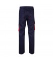 VL HYPNOS Pantalon de sarga multibolsillos bicolor 200g m en algodon 35 y poliester 65