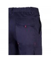 VL HYPNOS Pantalon de sarga multibolsillos bicolor 200g m en algodon 35 y poliester 65